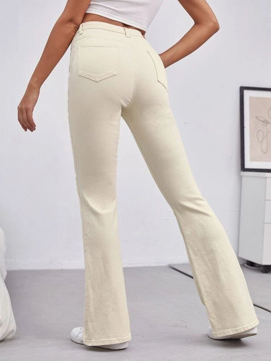 High Waist Wide Leg Jeans